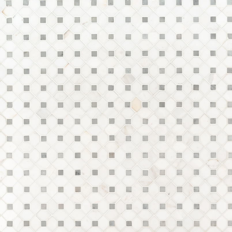 Bianco Dolomite Dotty Polished