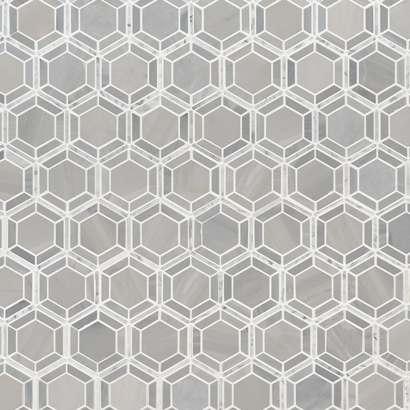 Hexagono Grigio Polished